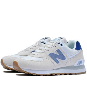 New Balance 574 �j���[�o�����X ���f�B�[�X �X�j�[�J�[ �x�[�W��/�u���[ WL574CBL