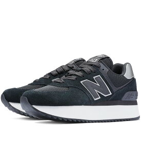 New Balance 574+ ニューバランス レディース 厚底スニーカー ブラック WL574ZNJ
