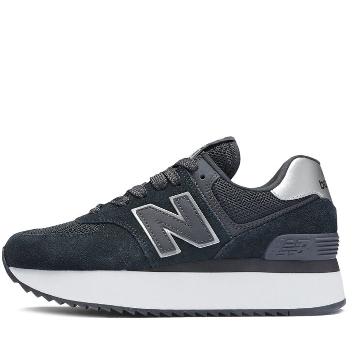 楽天市場】New Balance 574+ ニューバランス レディース 厚底 