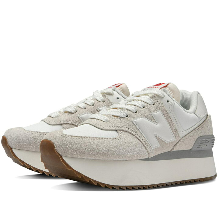 楽天市場】New Balance 574+ ニューバランス レディース 厚底 