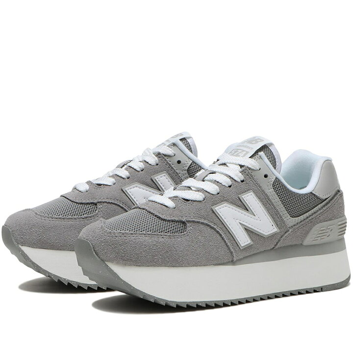 楽天市場】New Balance 574+ ニューバランス レディース 厚底 