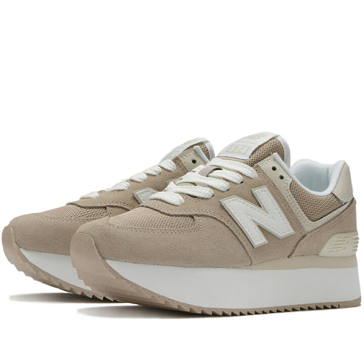 楽天市場】New Balance 574+ ニューバランス レディース 厚底 