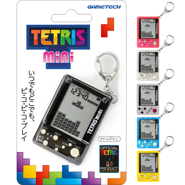 予約受付中 テトリスミニ 全6色 ゲームテック mini TETRIS 【お1人様1点限り】 テトリス社公式ライセンス製品