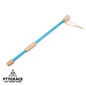 PTYGRACE アルミ火起こし棒 ファイヤーブロー ブルー PY-SIE010 キャンプ アウトドア レジャー 火おこし 日本製 プリグレース (hok)