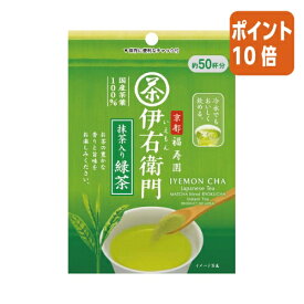 ★3月27日9時注文分よりポイント10倍★＃ 宇治の露製茶 ＃伊右衛門　抹茶入り緑茶インスタント　40g 4678105