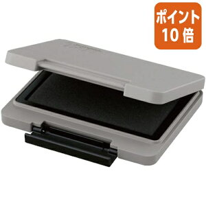 ★10月16日17時注文分よりポイント10倍★ シヤチハタ 強着スタンプ台タート 多目的用 中型 黒 ATGA-2-K