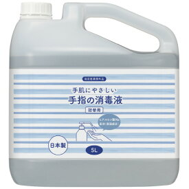 カウネット 手指消毒液　保湿タイプ　詰替用　5L 3697-7956