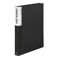 コクヨ フォトファイル A4サイズ 　A4縦　台紙なしタイプ 標準セット 　黒 ア-M160D