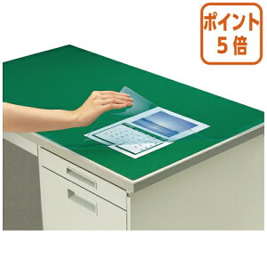 ★10月16日17時注文分よりポイント5倍★デスクマット コクヨ デスクマット軟質W(非転写) グレー 透明 下敷き付 1600×800デスク用 マ-468M