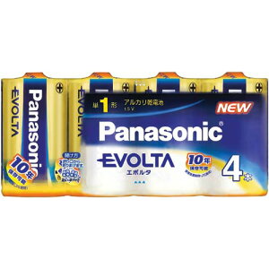 Panasonic �A���J�����d�rEVOLTA�@�P1�`�@4�{�� LR20EJ/4SW