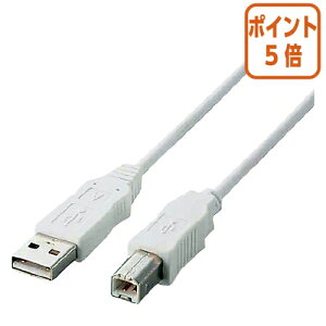 ��1��26��17�����������|�C���g5�{�� �G���R�� USB�P�[�u�� A�|B�^�C�v �@�z���C�g�@3m USB2-ECO30WH