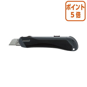 ★10月16日17時注文分よりポイント5倍★ コクヨ 安心構造カッターナイフ フレーヌ 大型 全長166mm 刃幅18mm 黒 HA-S200D