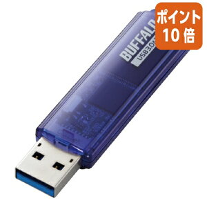 12517|Cg10{ BUFFALO obt@[USB[ USB3.0 16GB u[ RUF3-C16GA-BL