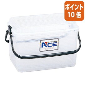 ★3月27日9時注文分よりポイント10倍★ サンコープラスチック コンテナー　エースM　W400×D275×H245mm 16407-M