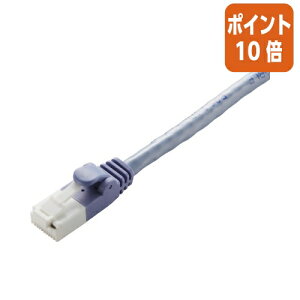 ��6��26��17�����������|�C���g10�{�� �G���R�� �c���܂�h�~LAN�P�[�u���@CAT6�Ή��@3m�@�Ȉ�PKG�@�u���[ LD-GPT/BU3/RS
