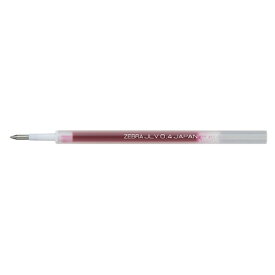 ボールペン ゼブラ サラサドライ用替　JLV－0．4芯　インク色：赤　ボール径：0．4mm RJLV4-R