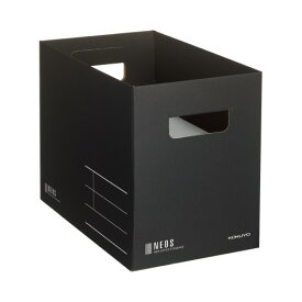 ファイルボックス コクヨ 収納ボックス＜NEOS＞　（Mサイズ）ブラック A4-NEMB-D