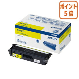 ★8月6日17時注文分よりポイント5倍★ ブラザー ブラザー純正トナーカートリッジ　TN−491Y　 イエロー TN-491Y