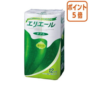 ★10月16日17時注文分よりポイント5倍★ 大王製紙 エリエール トイレットティシュー ダブル 30m 12ロール 723924