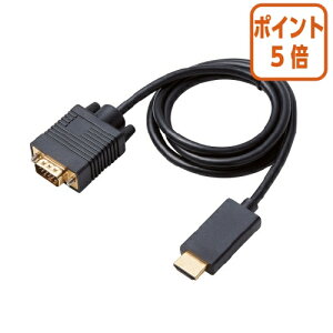 101617|Cg5{ GR HDMIpVGAϊP[u@HDMI@to@VGA@1m CAC-HDMIVGA10BK