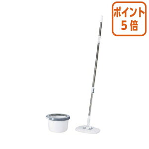 ★10月16日17時注文分よりポイント5倍★ アズマ工業 トルネードプラス回転モップ 角型セット TSM540