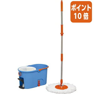 ★10月16日17時注文分よりポイント10倍★ アイリスオーヤマ 洗浄機能付き回転モップ 本体セット KMO-540S