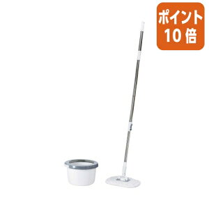 ★10月16日17時注文分よりポイント10倍★ アズマ工業 トルネードプラス回転モップ 角型セット TSM540