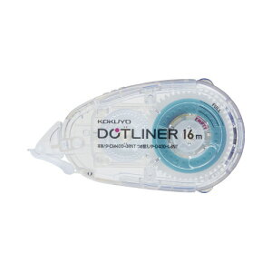 テープのり コクヨ テープのり<ドットライナー> 透明 (本体) 8.4mm×16m タ-DM400-08NT