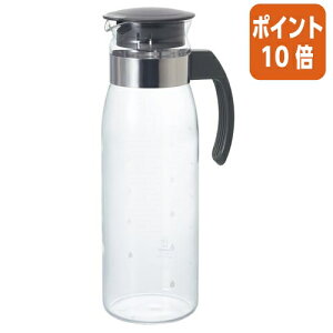 ��5��9��17�����������|�C���g10�{��HARIO �①�Ƀ|�b�g�@�X�����@N�@�e��1400ml�@�`���R�[���O���[ RPLN-14-CGR