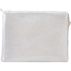 カウネット 中身が隠せる仕切り付き メッシュケース A5 1セット 5個入 4304-4702