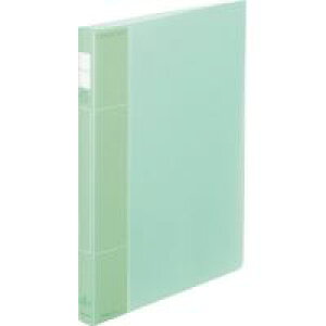 コクヨ ポップリングファイルスリムB5縦 10mm100枚収容2穴緑 フ-PS411NG