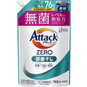 花王 アタックZERO 部屋干し 詰替用 760g 435675