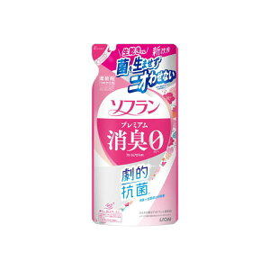 ライオン ソフランプレミアム消臭 詰替フローラルアロマ380ml 363545