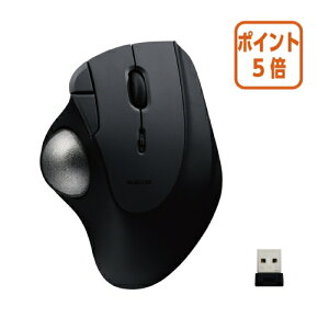 ★10月16日17時注文分よりポイント5倍★エレコム トラックボールマウス ブラック M-IT11DRBK