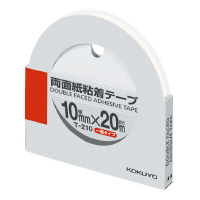 コクヨ 両面紙粘着テープ　１０ｍｍ×２０ｍ　カッター付 T-210 | 文具屋さん　楽天市場支店