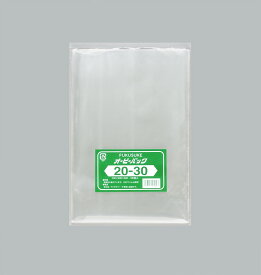 オーピーパック　No.20-30 (100枚入り/袋)OPP袋 透明 袋 使い捨て ラッピング プレゼント 福助工業