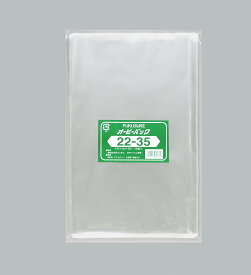 オーピーパック　No.22-35 (100枚入り/袋)OPP袋 透明 袋 使い捨て ラッピング プレゼント 福助工業