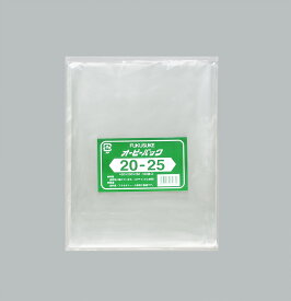 オーピーパック　No.20-25 (100枚入り/袋)OPP袋 透明 袋 使い捨て ラッピング プレゼント 福助工業