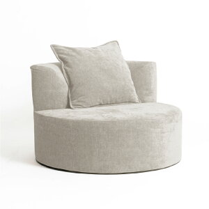 cotan Moru���� ���k�\�t�@ �z���C�g ���b�h 1seat �t�@�u���b�N W110xD110xH71.5�iSH40�jcm