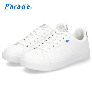 スニーカー レディース きれいめ 軽い 軽量 黒 白 おしゃれ ローカット レースアップ コートスニーカー 歩きやすい 疲れにくい かわいい シンプル 婦人 靴 981703 Parade