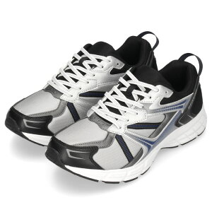 ランニングシューズ ダンロップ 靴 スニーカー ランニング メンズ リファインド 黒 ブラック ホワイト シルバー モスグリーン 幅広 4E 軽量 撥水 DUNLOP DM2011 大きいサイズ対応 ワイド ひも靴