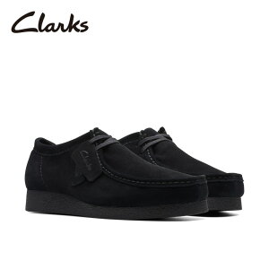クラークス ワラビー エヴォ ウォータープルーフ 靴 モカシン 防水 撥水 26177832 26177833 26177834 Clarks