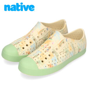 lCeBuV[Y fB[X Xb| EVA y Native Shoes JEFFERSON PRINT WFt@[\ SV^ Xj[J[ C