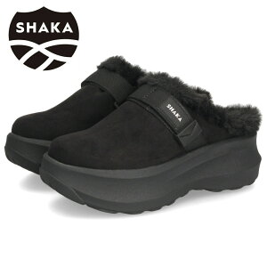 シャカ サボ サンダル レディース 黒 厚底 スナッグ ボア ミュール ゲス チャンキー SUNG BOA MULE GES CHUNKY 靴 SHAKA SK-345 ブラック マロン ベージュ