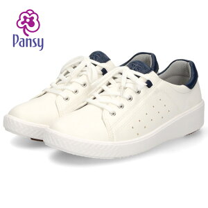 パンジー スニーカー レディース きれいめ 軽量 通勤 靴 抗菌 防臭 靴ずれ防止 ローカット 3E ゆったり 疲れない 歩きやすい Pansy PS1391