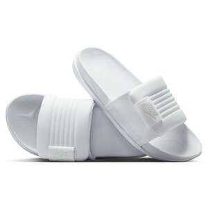 �i�C�L �T���_�� ���f�B�[�X �C �I�t�R�[�g �A�W���X�g �X���C�h �R���t�H�[�g �y�� ���K ���߉\ DV1033-101 NIKE Offcourt Adjust Slide �z���C�g