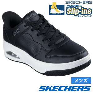XPb`[Y XbvCY Y nYt[ Xb| Xj[J[ Y Em R[g AJVA Slip-ins SKECHERS 183151 UNO COURT ACACIA BLK WHT ubN  zCg  m[} 