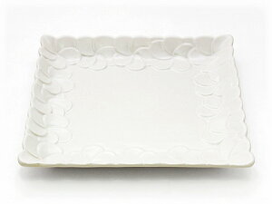 Jenggala WFK P~bN Plain Square Frangipani Plate / t[Et[ v[g