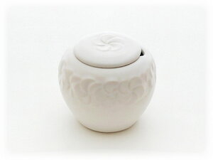 Jenggala WFK P~bN Sugar Container with Frangipani Motif ~NVK[