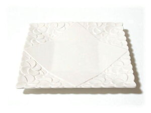 Jenggala WFK P~bN Square Frangipani Plate v[g